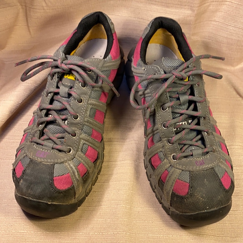 CAT steel toe Ergo comfort lace up low hiking shoe